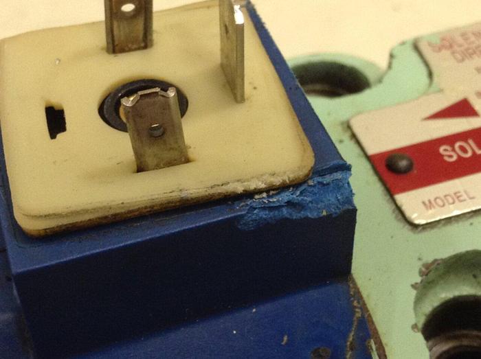 Used TOYOOKI KOGYO Solenoid Directional Valve HD3-3W-BGA-03A-WDD2S #87060