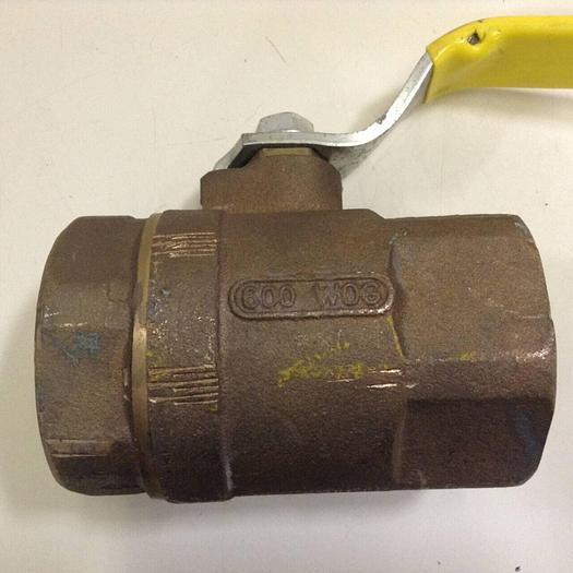 Used PARKER Ball Valve 600 WOG #71433