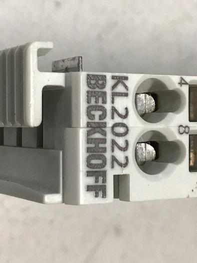 Used BECKHOFF Digital Output Module KL2022 #125224