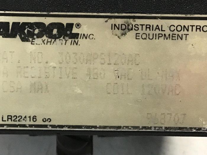 Used DURAKOOL Relay 3030APS120AC Used