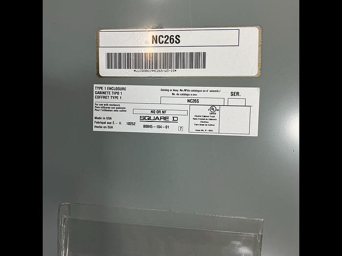 Used SQUARE D NC26S