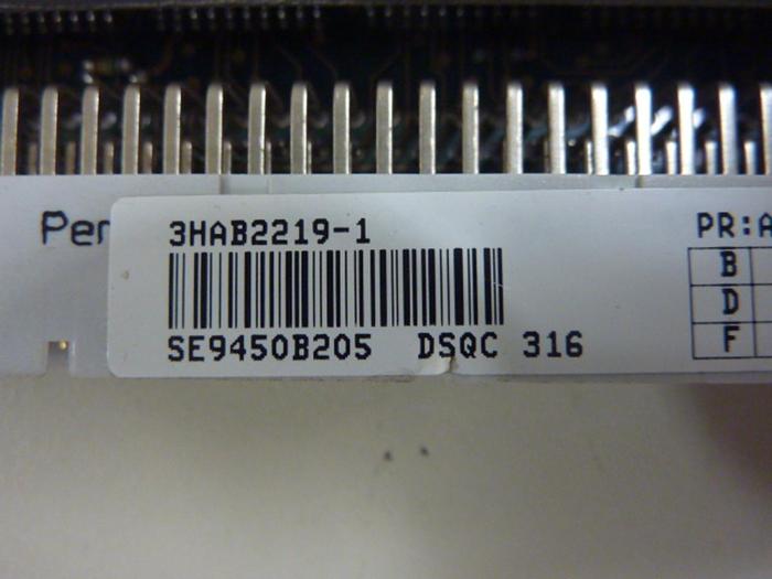 Used ABB Circuit Board 3HAB2219-1 Used