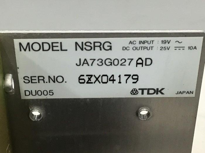 Used TDK Power Supply NSRG JA73G027 #112398