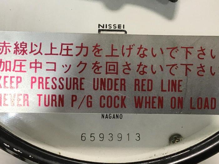 Used NISSEI Gauge 6593913 #113038