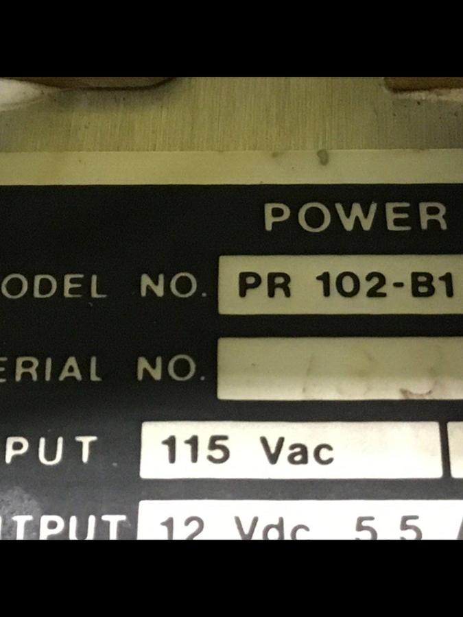 Used SCI Power Supply PR102-B1 Used #144340