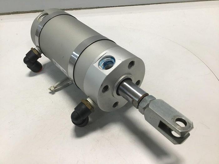 Used SMC Pneumatic Cylinder NCDGUN63-0300-B54L #112933