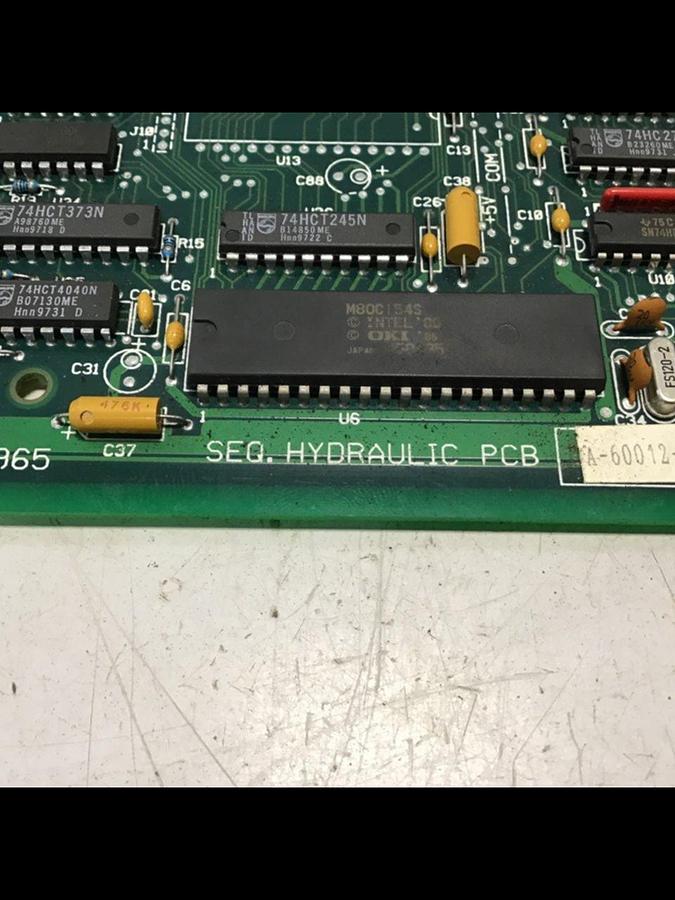 Used BARBER COLMAN Hydraulic Sequence Board A-60012-102-1 #135506