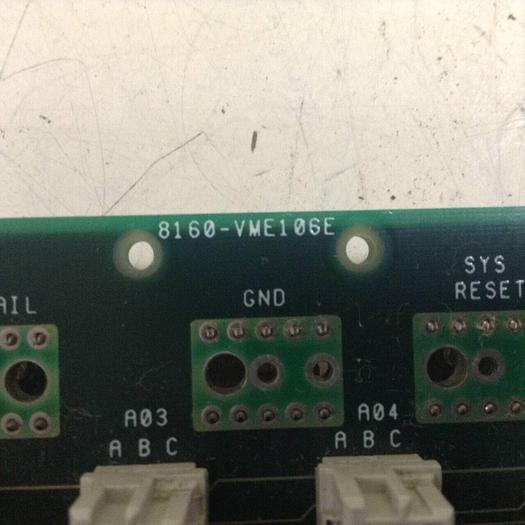 Used C-MAC Circuit Board 8160-VME106E #85769