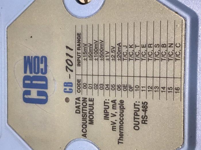 Used CB-COM Data Acquisition CB-7011 #126757