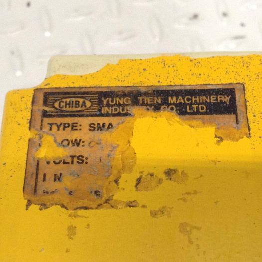 Used CHIBA YUNG TIEN Lubrication System SMA #88213