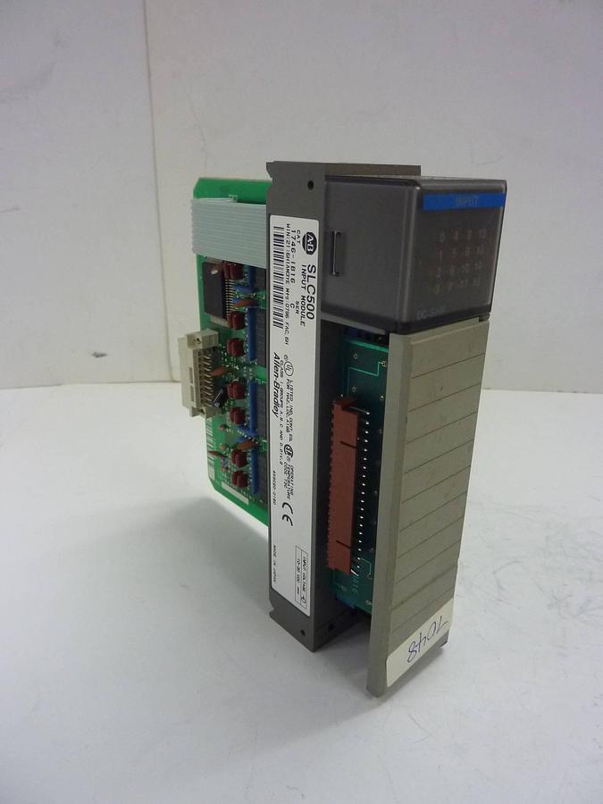 Used ALLEN BRADLEY Input Module 1746-IB16 SER C #7048