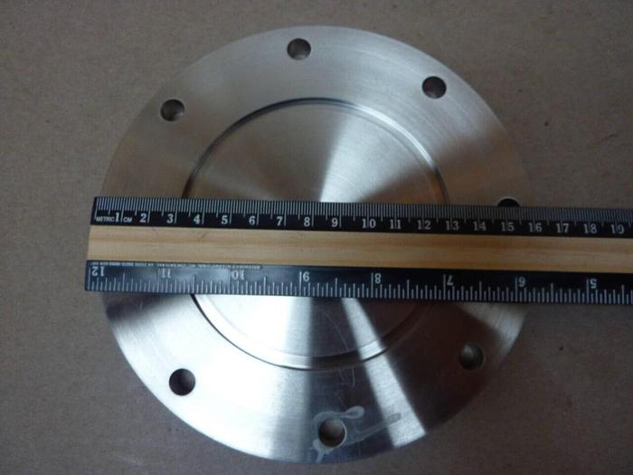 Used A & N CORPORATION Stainless Steel Flange QF100-BF #40209 SCRAPPED / DNL