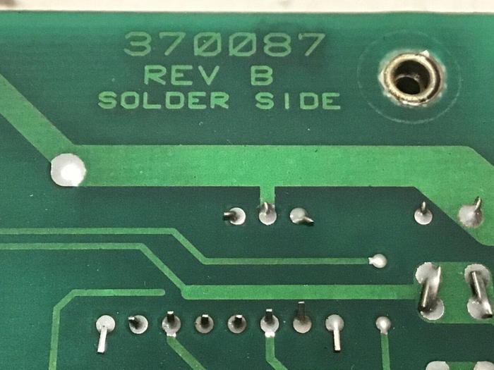 Used VAN DORN Instrumentation Board 370087 USED