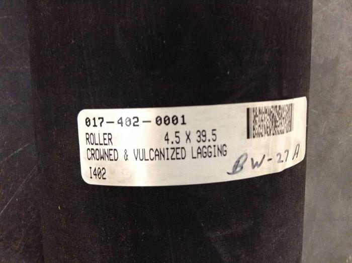 CHANTLAND COMPANY Rubberized Roller 017-402-0001 Used