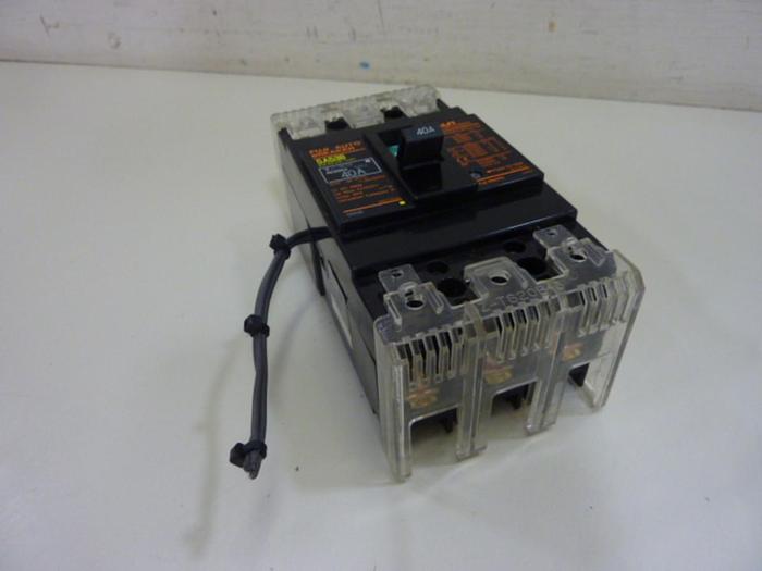 Used FUJI ELECTRIC 40 Amp Circuit Breaker SA53B-40 #60743