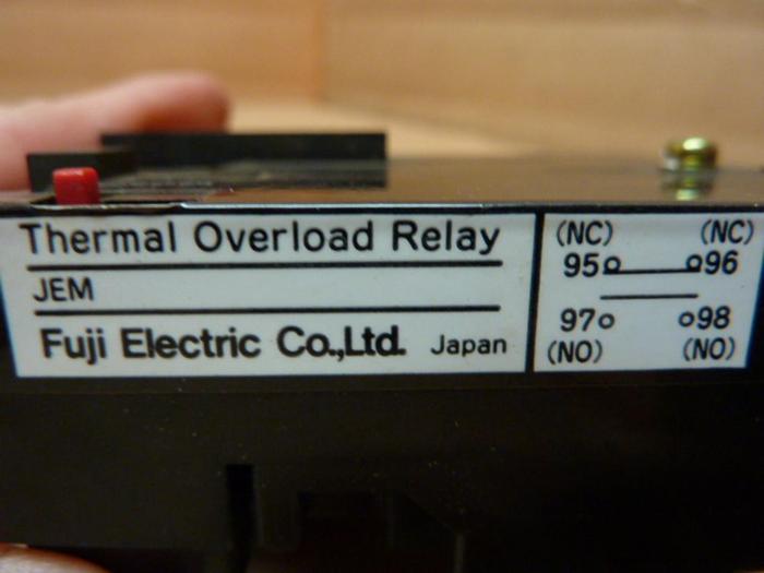 Used FUJI Thermal Overload Relay TR-1SN #3793