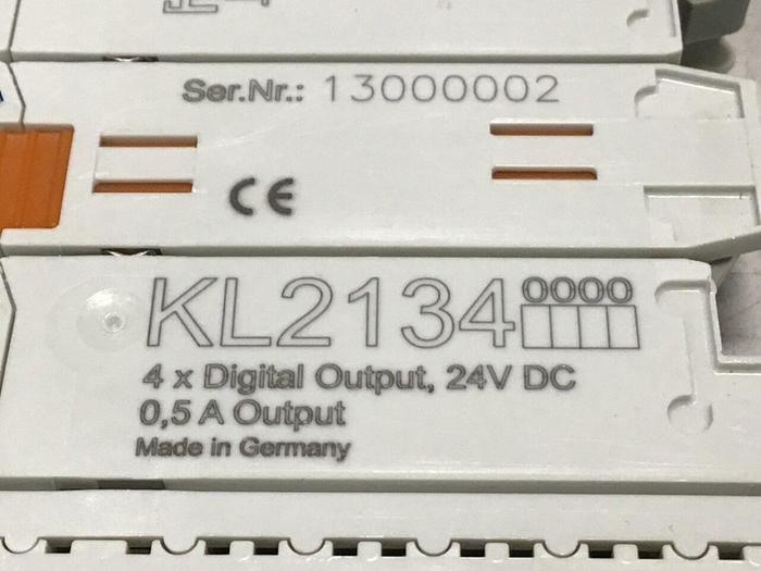 Used BECKHOFF Output Module KL2134 #125237