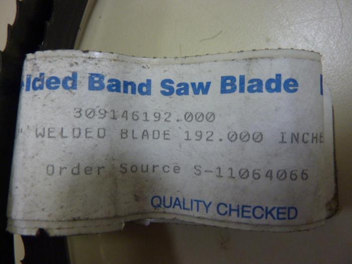 DOALL COMPANY Saw Blade 309146192.000 #57603