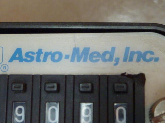 Used ASTRO MED Field Recorder DASH II MT #29107
