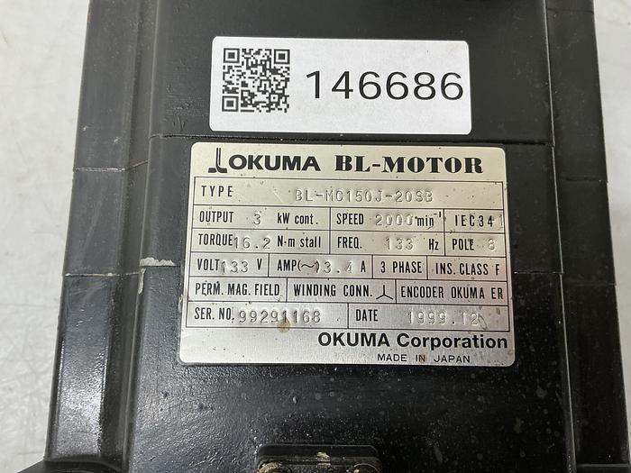 Used OKUMA BL-MC150J-20SB