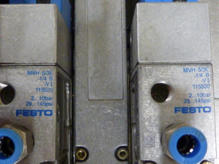 Used FESTO Control Block / Valve Terminal IFB8-02 #52785