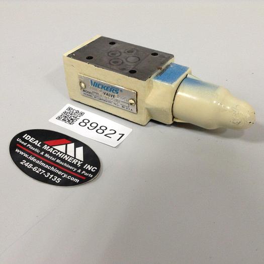 Used VICKERS Relief Valve CVGC 3 W 125 10 #89821