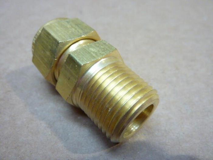 HY-LOK Brass Tube Fitting CMC10-8N-BRAS #39561