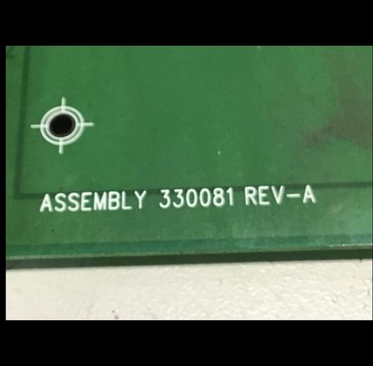 Used VAN DORN Communication Board PC330-081 330-081 Used