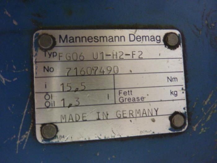 Used MANNESMANN DEMAG Microspeed Unit FG06 U1-H2-F2 Used