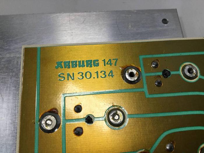 Used ARBURG Transistor Plate 147 #93552