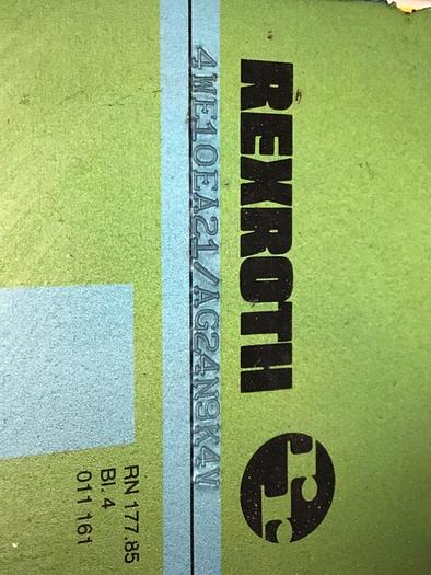 Used REXROTH Valve 4WE10EA21AG24N9K4V #116292
