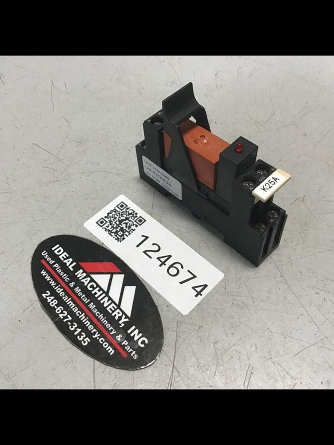 Used SIEMENS Relay LZXRT4A4L24 USED