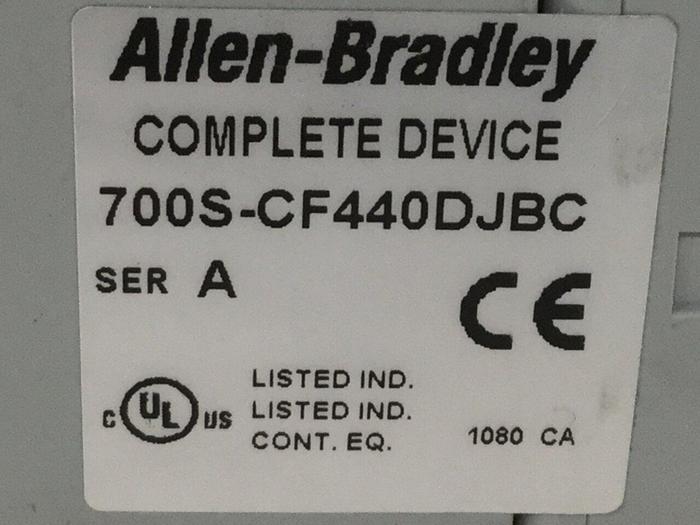 Used ALLEN BRADLEY Control Relay 700S-CF440DJBC #107013