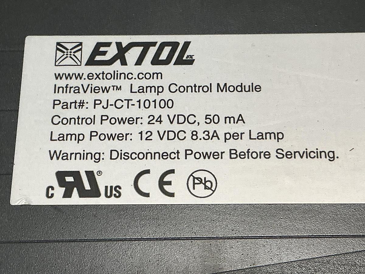 Used EXTOL PJ-CT-10100