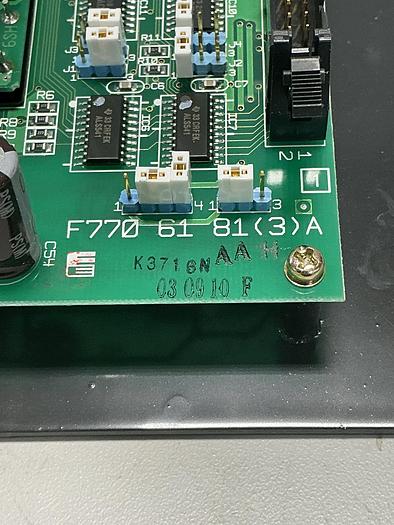 Used FUJI VT-1000IID Control Display Panel Used