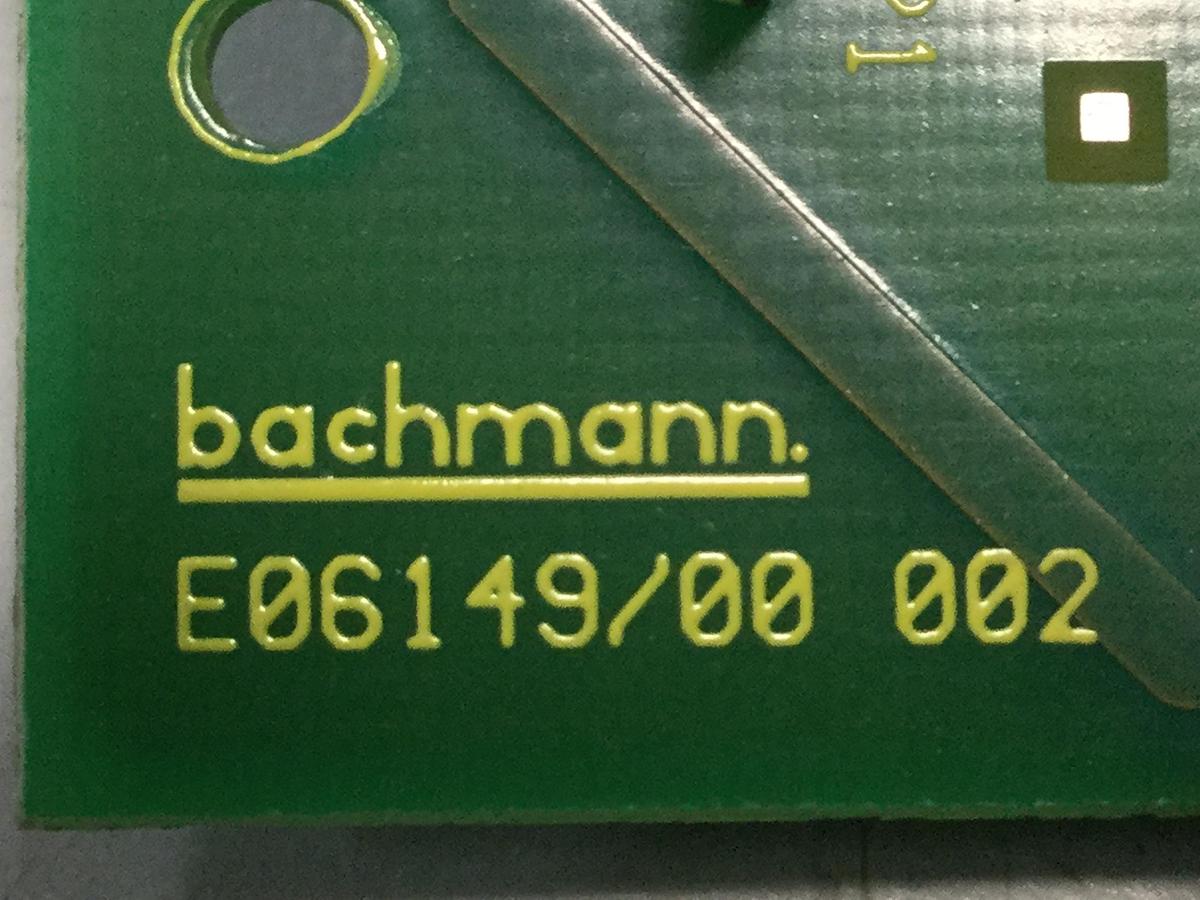 Used BACHMANN ELECTRONIC Output Card CA16/P2.5S E06149/00 002 USED