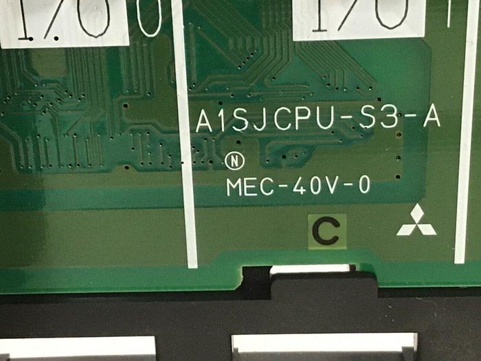 Used MITSUBISHI CPU Unit Slot Rack A1SJCPU-S3 #125181
