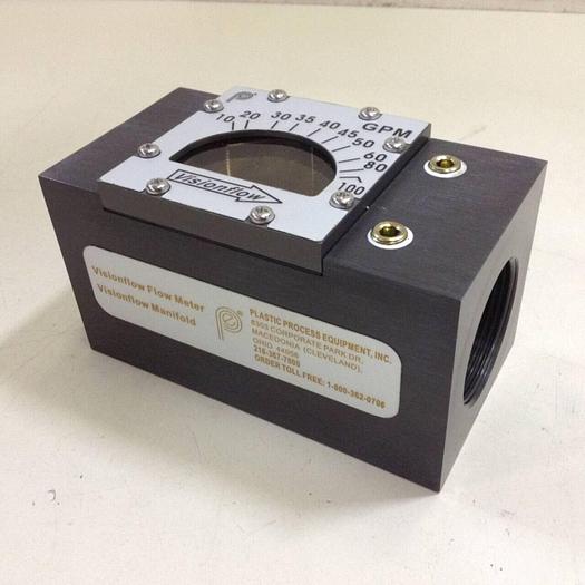 PLASTIC PROCESS Visionflow Flow Meter VF12E100G #85848