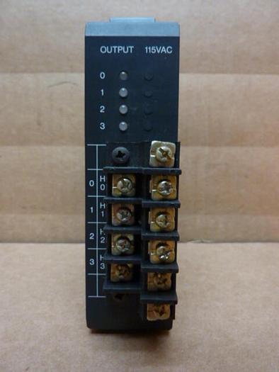 Used GENERAL ELECTRIC / GE AC Output Module IC610MDL176A #27647