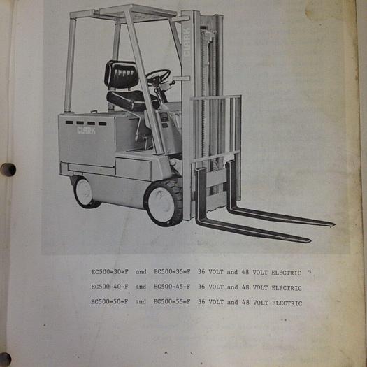 Used CLARK EQUIPMENT Manual PM-418 #70993