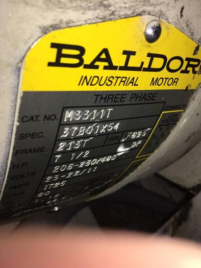 Used BALL & JEWELL 7.5 HP Grinder / Granulator, CG-812, Used