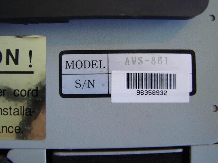 Used ADVANTECH PLC Controller AWS-861 #11116