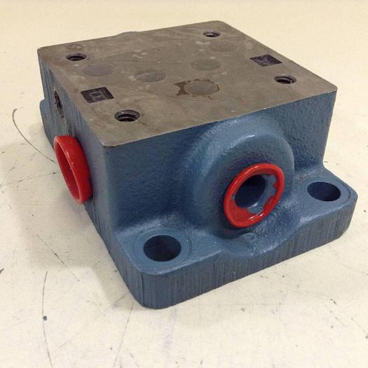 Used DYNEX RIVETT Base Plate Manifold PSO11-3/8 #88934