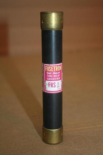 Used FUSETRON 6/10 Amp Fuse FRS-6/10 #19935