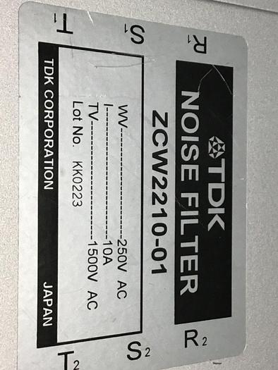 Used TDK Noise Filter ZCW2210-01 #123513