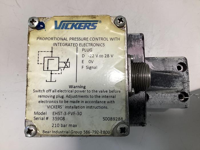 Used VICKERS EHST-3-FVF-30