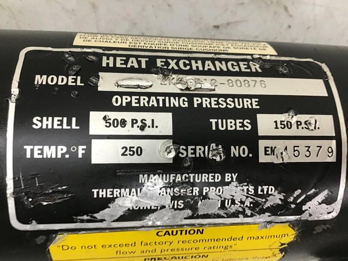 Used CINCINNATI MILACRON Heat Exchanger LK-712-80876 #136975