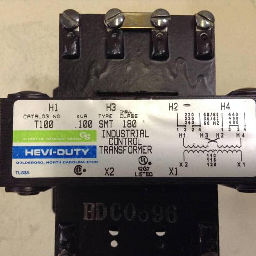 Used EGS 0.100 kVA Transformer T100 #80465