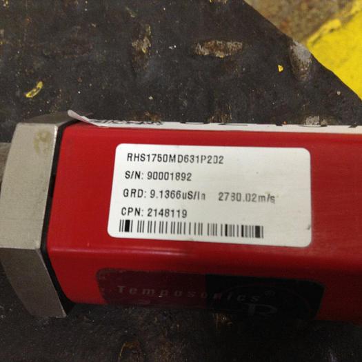Used MTS Temposonic Linear Transducer RHS1750MD631P202 #82457