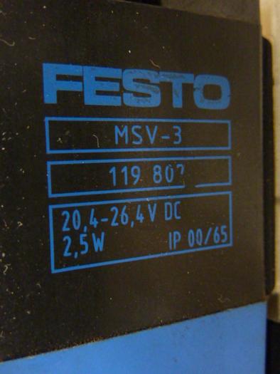 Used FESTO Control Block / Valve Terminal IFB8-02 #52762